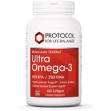 Protocol For Life Balance - Ultra Omega-3 (500 EPA / 250 DHA) - 180 Softgels
