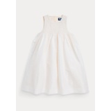 Hand-Smocked Tulle Dress