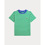 Striped Cotton Jersey Ringer Tee