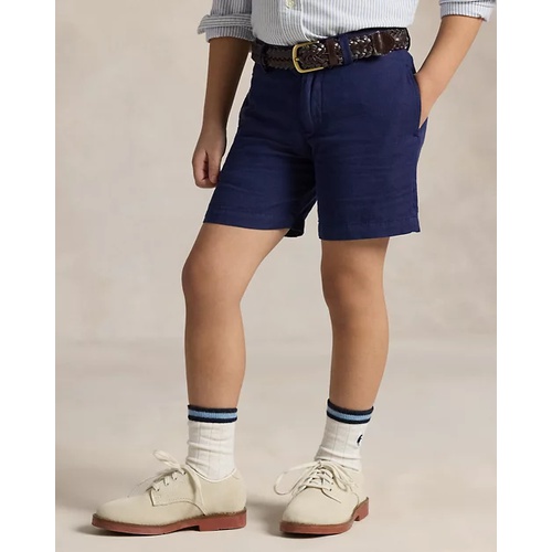 폴로 랄프로렌 Straight Fit Linen-Cotton Short
