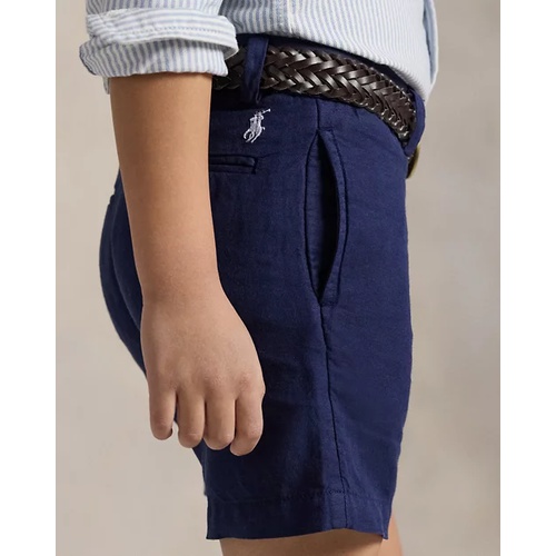 폴로 랄프로렌 Straight Fit Linen-Cotton Short
