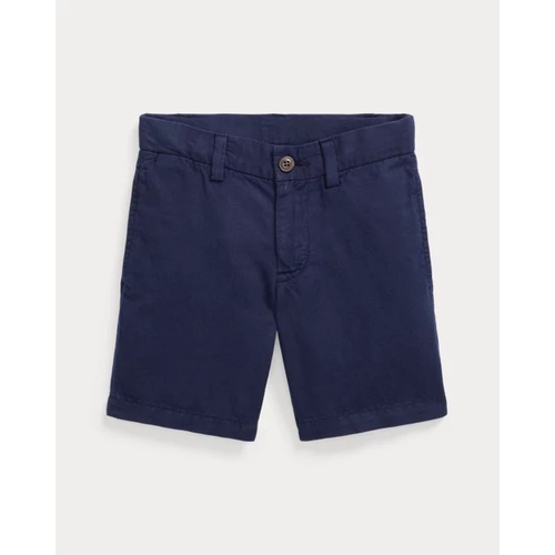 폴로 랄프로렌 Straight Fit Linen-Cotton Short