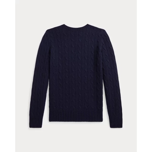 폴로 랄프로렌 The Iconic Cable-Knit Cashmere Sweater