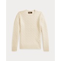 The Iconic Cable-Knit Cashmere Sweater