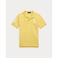 Big Pony Cotton Mesh Polo Shirt