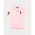 Big Pony Cotton Mesh Polo Shirt