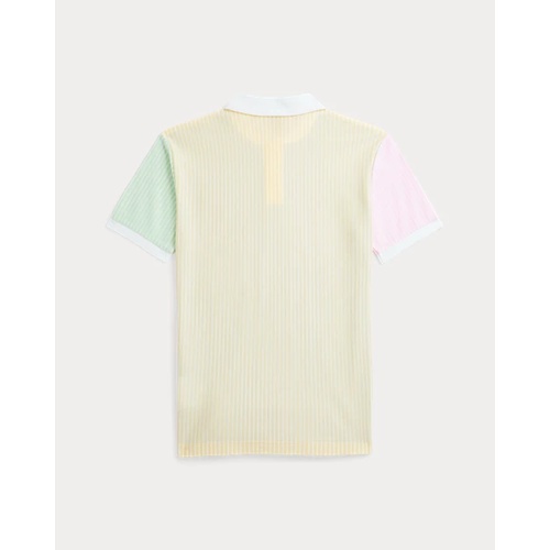 폴로 랄프로렌 Striped Oxford Mesh Polo Shirt
