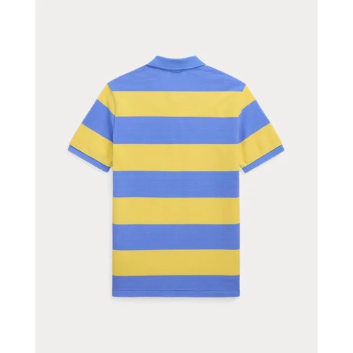 폴로 랄프로렌 Striped Cotton Mesh Polo Shirt