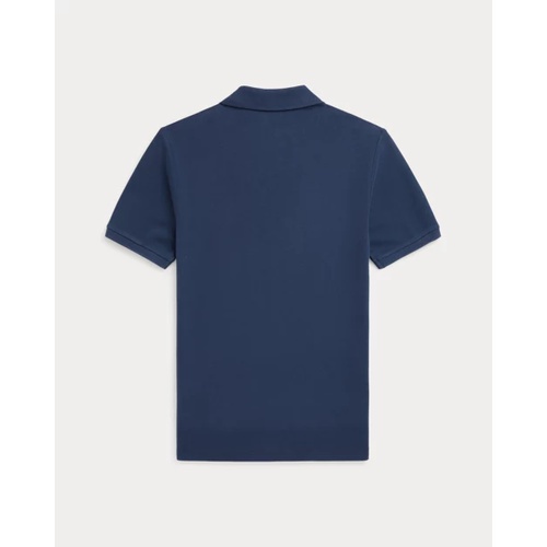 폴로 랄프로렌 Dog-Embroidered Cotton Mesh Polo Shirt
