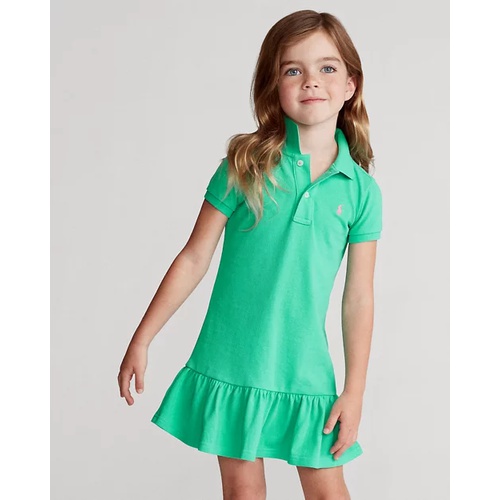 폴로 랄프로렌 Cotton Mesh Polo Dress