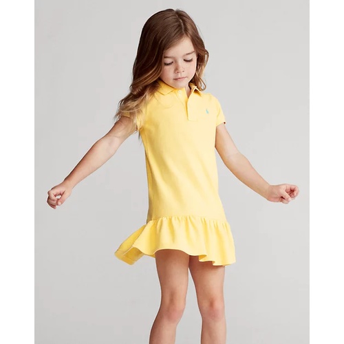 폴로 랄프로렌 Cotton Mesh Polo Dress