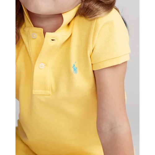 폴로 랄프로렌 Cotton Mesh Polo Dress