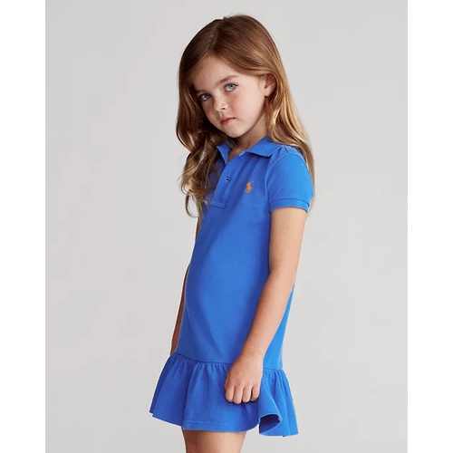 폴로 랄프로렌 Cotton Mesh Polo Dress