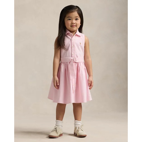 폴로 랄프로렌 Belted Cotton Oxford Shirtdress