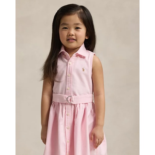 폴로 랄프로렌 Belted Cotton Oxford Shirtdress