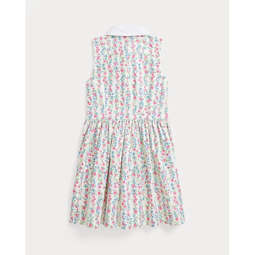 폴로 랄프로렌 Floral Cotton Oxford Shirtdress