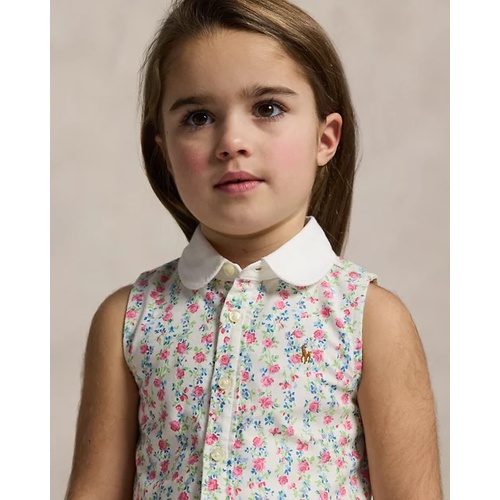 폴로 랄프로렌 Floral Cotton Oxford Shirtdress