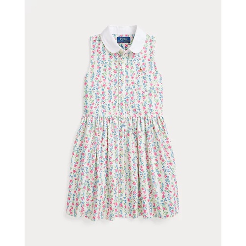 폴로 랄프로렌 Floral Cotton Oxford Shirtdress