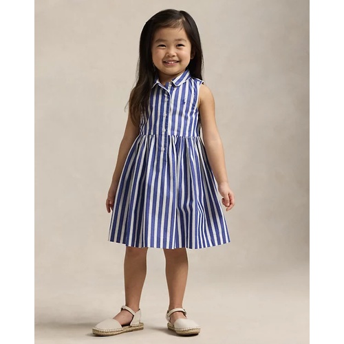 폴로 랄프로렌 Striped Cotton Poplin Shirtdress