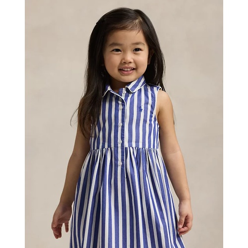 폴로 랄프로렌 Striped Cotton Poplin Shirtdress