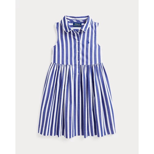 폴로 랄프로렌 Striped Cotton Poplin Shirtdress
