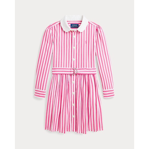 폴로 랄프로렌 Striped Cotton Poplin Shirtdress