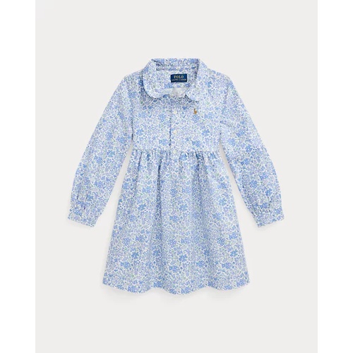 폴로 랄프로렌 Floral Cotton Oxford Shirtdress
