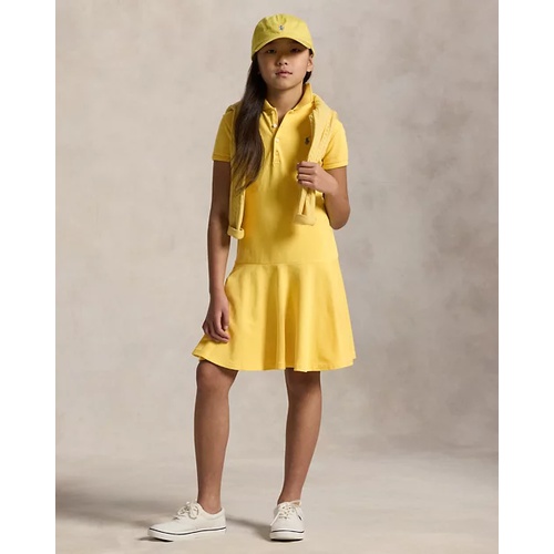 폴로 랄프로렌 Stretch Mesh Polo Dress