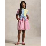 Striped Cotton Fun Shirtdress