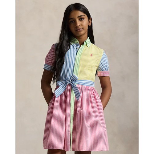 폴로 랄프로렌 Striped Cotton Fun Shirtdress