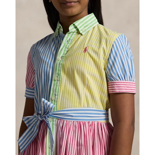 폴로 랄프로렌 Striped Cotton Fun Shirtdress