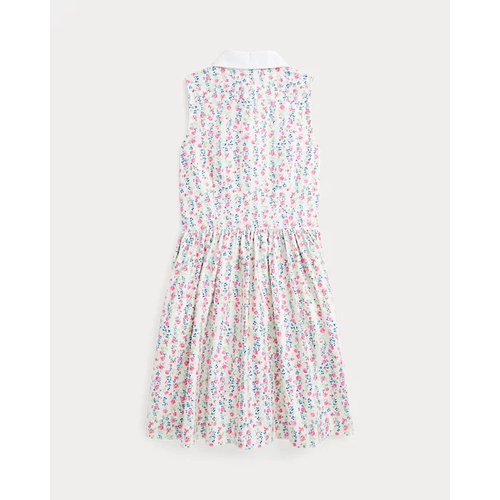 폴로 랄프로렌 Floral Cotton Oxford Shirtdress