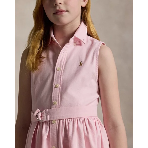 폴로 랄프로렌 Belted Cotton Oxford Shirtdress