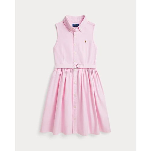 폴로 랄프로렌 Belted Cotton Oxford Shirtdress