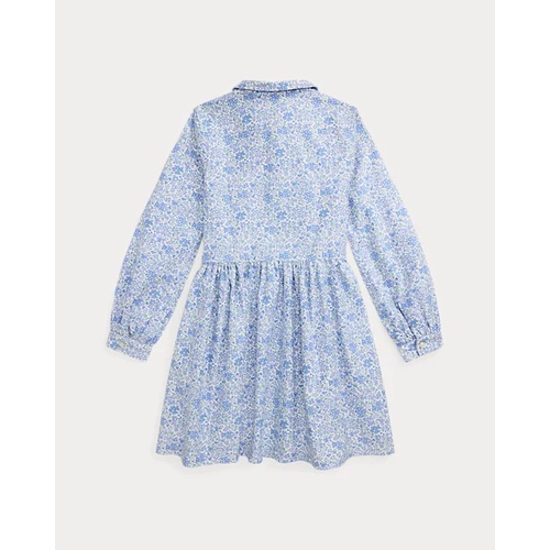 폴로 랄프로렌 Floral Cotton Oxford Shirtdress