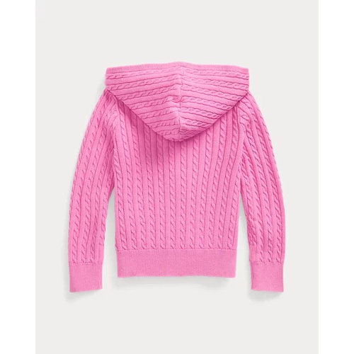 폴로 랄프로렌 Mini-Cable Cotton Full-Zip Hoodie