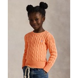Cable-Knit Cotton Sweater