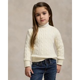 Cable-Knit Cotton Sweater