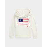 Flag-Applique French Terry Hoodie