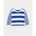 Striped French Terry Sweatshirt