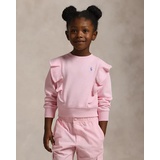 Ruffled French Terry Sweatshirt