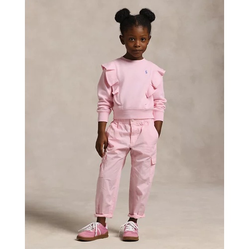 폴로 랄프로렌 Ruffled French Terry Sweatshirt
