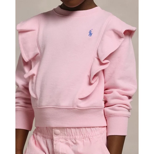 폴로 랄프로렌 Ruffled French Terry Sweatshirt