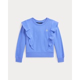 Ruffled French Terry Sweatshirt