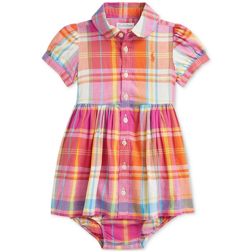 폴로 랄프로렌 Polo Ralph Lauren Baby Cotton Madras Shirtdress