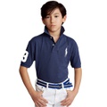 Polo Ralph Lauren Big Boys Big Pony Cotton Mesh Short Sleeve Polo