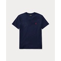 Cotton Jersey V-Neck Tee