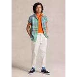 Ralph Lauren Childrenswear' Boys 8-20 Plaid Linen Camp Shirt