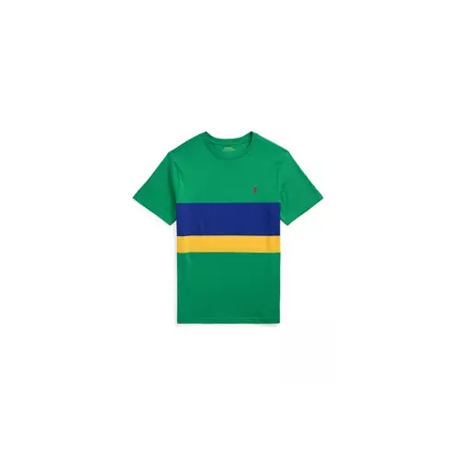 폴로 랄프로렌 Ralph Lauren Childrenswear' Boys 8-20 Striped Cotton Jersey T-Shirt