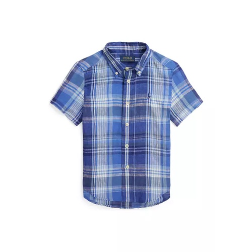 폴로 랄프로렌 Ralph Lauren Childrenswear' Boys 8-20 Linen Short Sleeve Shirt